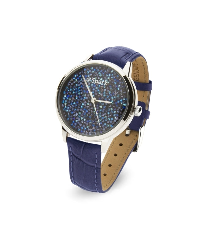 Reloj Punto Blue Navy - Swarovski joyas