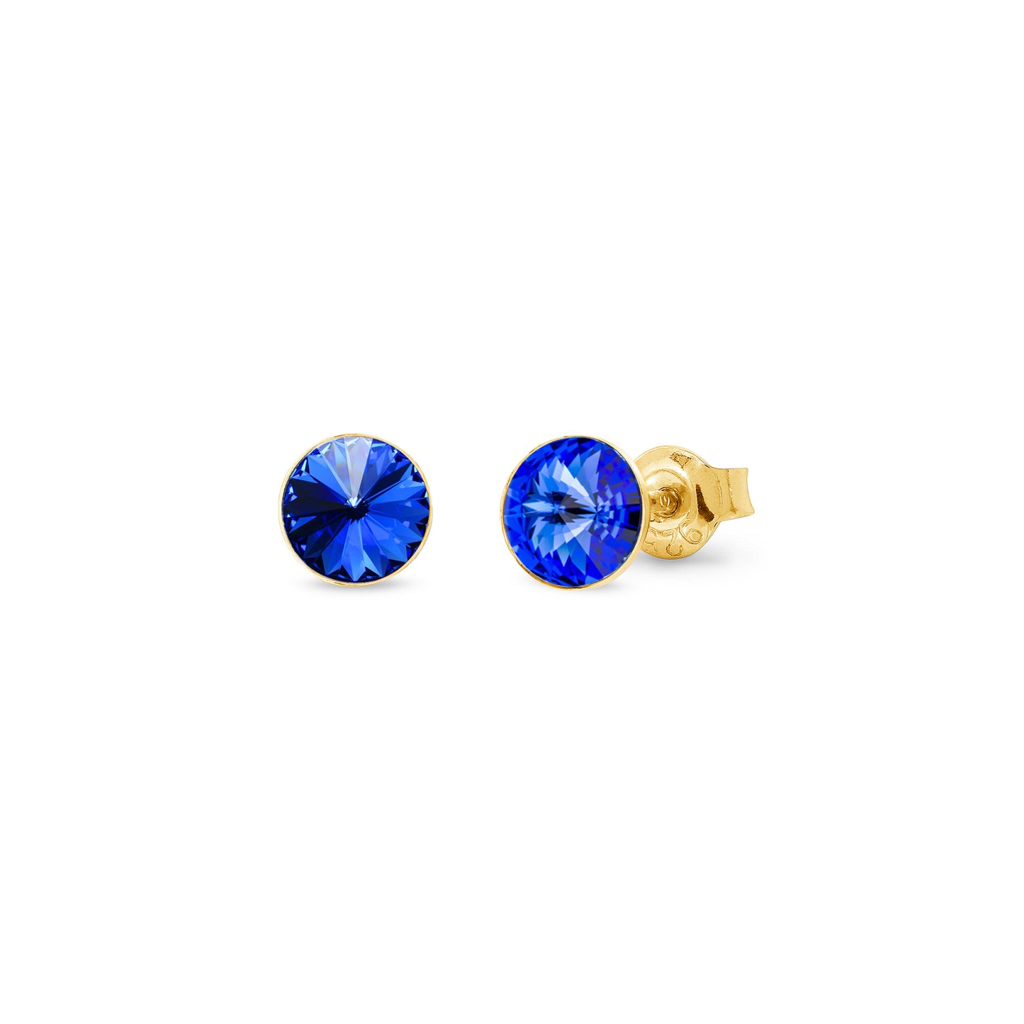 Aros Small Candy Studs, Goldplated.