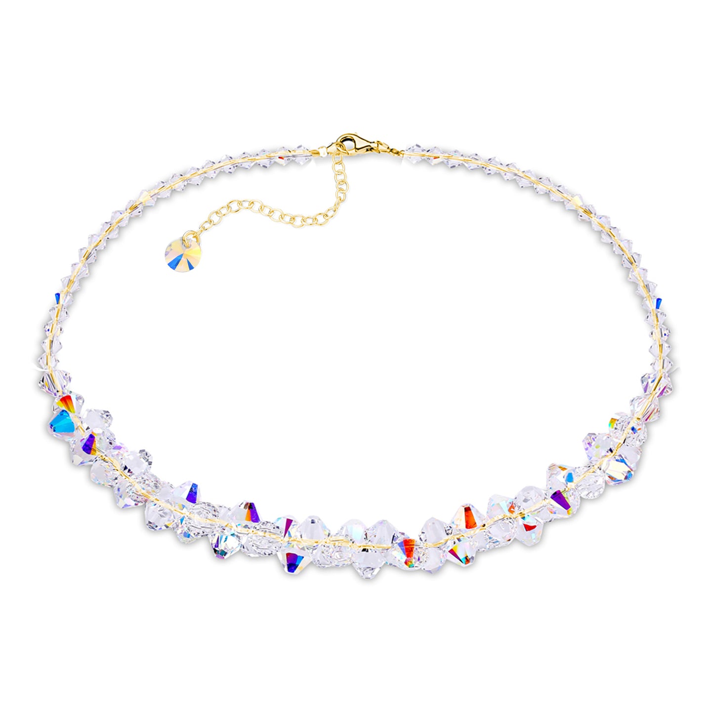 Collar Bicone Cristal - Spark Joyas