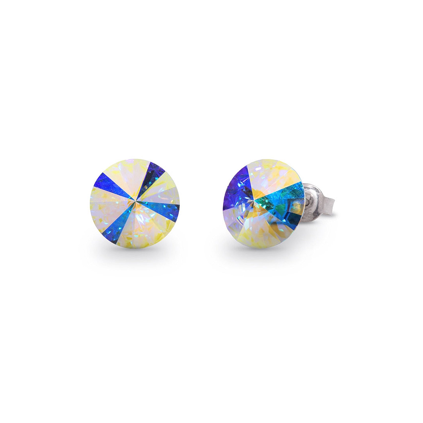 Aros Candy Studs Aurora Boreale - Swarovski joyas