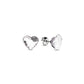 Aros Heart Studs