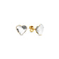 Aros Heart Studs