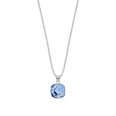 Collar Barete Denim Blue - Swarovski joyas