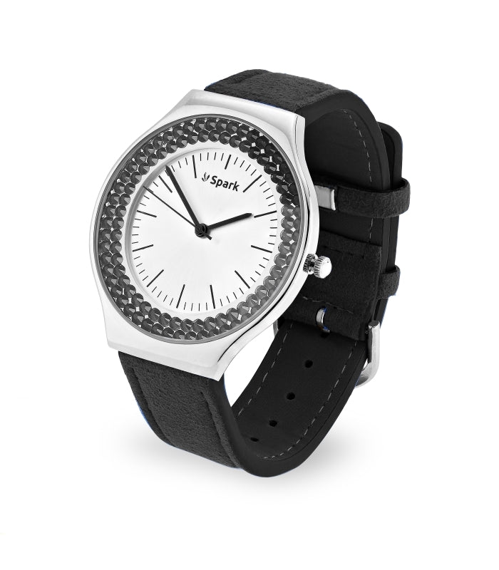 Reloj Centella Black - Swarovski joyas